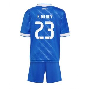Real Madrid Ferland Mendy #23 Cheap Third Stadium Kit for Kids 2025-26 Online