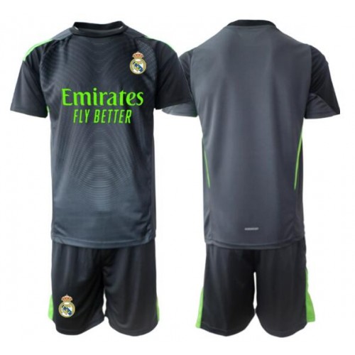Real Madrid Goalkeeper Cheap Third Stadium Kit for Kids 2025-26 UK Sale