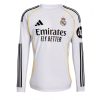 Real Madrid Home Stadium Shirt 2025-26 Long Sleeve