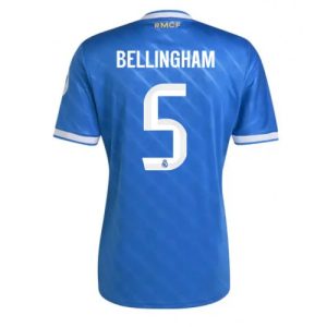 Real Madrid Jude Bellingham #5 Third Stadium Shirt 2025-26 Short Sleeve