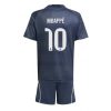 Real Madrid Kylian Mbappe #10 Cheap Away Stadium Kit for Kids 2025-26 UK Sale