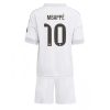 Real Madrid Kylian Mbappe #10 Cheap Home Stadium Kit for Kids 2025-26 UK Sale