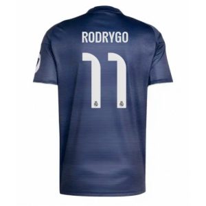 Real Madrid Rodrygo Goes #11 Away Stadium Shirt 2025-26 Short Sleeve