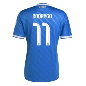 Real Madrid Rodrygo Goes #11 Third Stadium Shirt 2025-26 Short Sleeve