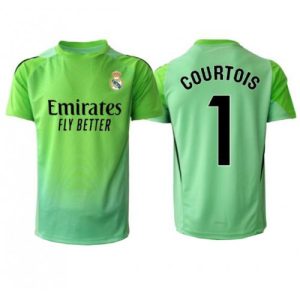 Real Madrid Thibaut Courtois #1 Goalkeeper Away Stadium Shirt 2025-26 Short Sleeve