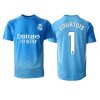 Real Madrid Thibaut Courtois #1 Goalkeeper Home Stadium Shirt 2025-26 Short Sleeve