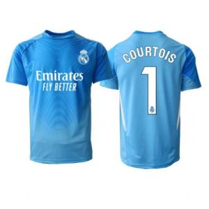 Real Madrid Thibaut Courtois #1 Goalkeeper Home Stadium Shirt 2025-26 Short Sleeve