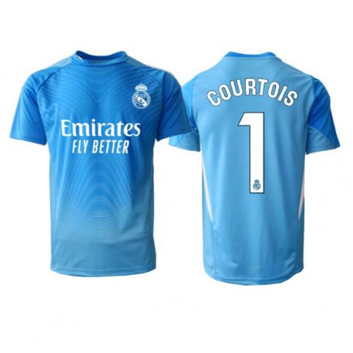Real Madrid Thibaut Courtois #1 Goalkeeper Home Stadium Shirt 2025-26 Short Sleeve