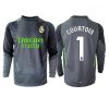 Real Madrid Thibaut Courtois #1 Goalkeeper Third Stadium Shirt 2025-26 Long Sleeve