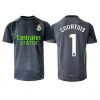 Real Madrid Thibaut Courtois #1 Goalkeeper Third Stadium Shirt 2025-26 Short Sleeve