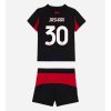 AC Milan Ardon Jashari #30 Cheap Home Stadium Kit for Kids 2025-26 Sale (+ pants)