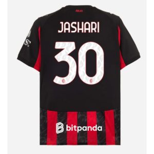 AC Milan Ardon Jashari #30 Cheap Home Stadium Shirt 2025-26 Sale