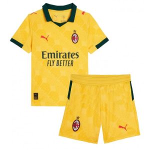 AC Milan Cheap Third Stadium Kit for Kids 2025-26 Sale (+ pants)