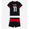 AC Milan Christian Pulisic #11 Cheap Home Stadium Kit for Kids 2025-26 Sale (+ pants)
