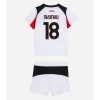 AC Milan Christopher Nkunku #18 Cheap Away Stadium Kit for Kids 2025-26 Sale (+ pants)
