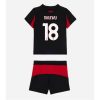 AC Milan Christopher Nkunku #18 Cheap Home Stadium Kit for Kids 2025-26 Sale (+ pants)