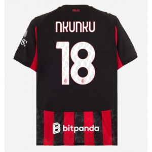 AC Milan Christopher Nkunku #18 Cheap Home Stadium Shirt 2025-26 Sale