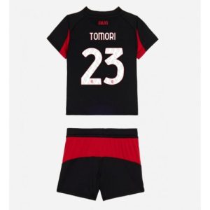AC Milan Fikayo Tomori #23 Cheap Home Stadium Kit for Kids 2025-26 Sale (+ pants)