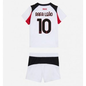 AC Milan Rafael Leao #10 Cheap Away Stadium Kit for Kids 2025-26 Sale (+ pants)