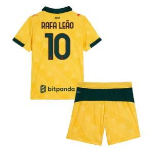 AC Milan Rafael Leao #10 Cheap Third Stadium Kit for Kids 2025-26 Sale (+ pants)