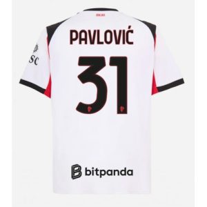AC Milan Strahinja Pavlovic #31 Cheap Away Stadium Shirt 2025-26 Sale