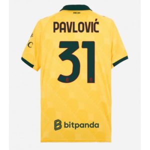 AC Milan Strahinja Pavlovic #31 Cheap Third Stadium Shirt 2025-26 Sale