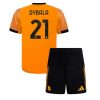 AS Roma Paulo Dybala #21 Cheap Away Stadium Kit for Kids 2025-26 UK Sale