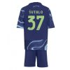 Ajax Josip Sutalo #37 Cheap Away Stadium Kit for Kids 2025-26 UK Sale