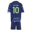 Ajax Oscar Gloukh #10 Cheap Away Stadium Kit for Kids 2025-26 UK Sale