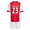 Ajax Steven Berghuis #23 Cheap Home Stadium Kit for Kids 2025-26 UK Sale