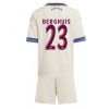 Ajax Steven Berghuis #23 Cheap Third Stadium Kit for Kids 2025-26 UK Sale