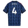 Arsenal Ben White #4 Away Stadium Shirt 2025-26 UK Sale