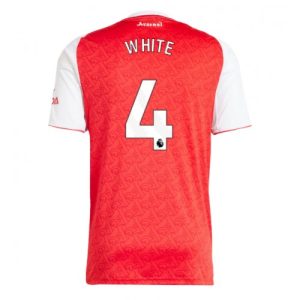 Arsenal Ben White #4 Home Stadium Shirt 2025-26 UK Sale