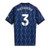 Arsenal Cristhian Mosquera #3 Away Stadium Shirt 2025-26 UK Sale
