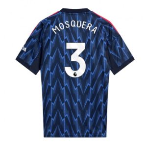 Arsenal Cristhian Mosquera #3 Away Stadium Shirt 2025-26 UK Sale