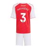 Arsenal Cristhian Mosquera #3 Cheap Home Stadium Kit Kids 2025-26 For Sale