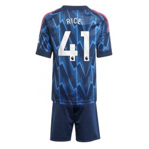 Arsenal Declan Rice #41 Cheap Away Stadium Kit Kids 2025-26 For Sale