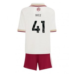 Arsenal Declan Rice #41 Cheap Third Stadium Kit Kids 2025-26 For Sale