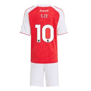 Arsenal Eberechi Eze #10 Cheap Home Stadium Kit Kids 2025-26 For Sale