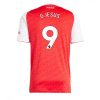 Arsenal Gabriel Jesus #9 Home Stadium Shirt 2025-26 UK Sale