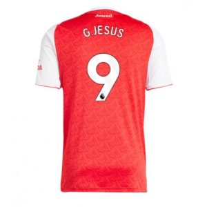 Arsenal Gabriel Jesus #9 Home Stadium Shirt 2025-26 UK Sale