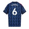 Arsenal Gabriel Magalhaes #6 Away Stadium Shirt 2025-26 UK Sale