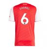Arsenal Gabriel Magalhaes #6 Home Stadium Shirt 2025-26 UK Sale
