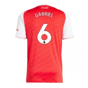 Arsenal Gabriel Magalhaes #6 Home Stadium Shirt 2025-26 UK Sale