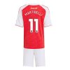 Arsenal Gabriel Martinelli #11 Cheap Home Stadium Kit Kids 2025-26 For Sale