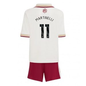 Arsenal Gabriel Martinelli #11 Cheap Third Stadium Kit Kids 2025-26 For Sale