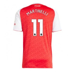 Arsenal Gabriel Martinelli #11 Home Stadium Shirt 2025-26 UK Sale