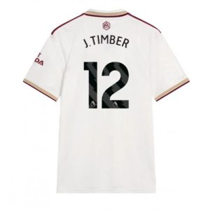 Arsenal Jurrien Timber #12 Third Stadium Shirt 2025-26 UK Sale