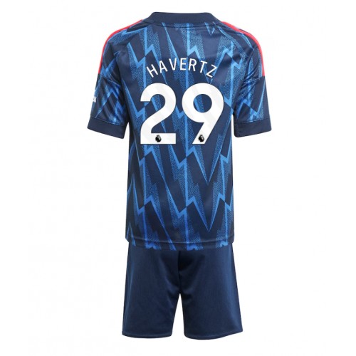 Arsenal Kai Havertz #29 Cheap Away Stadium Kit Kids 2025-26 For Sale