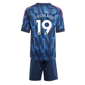 Arsenal Leandro Trossard #19 Cheap Away Stadium Kit Kids 2025-26 For Sale